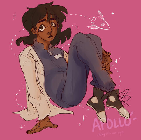 Rough Sketch and Coloring