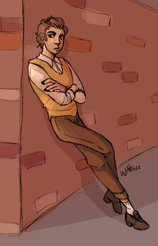 Rough Lineart and Coloring with BG