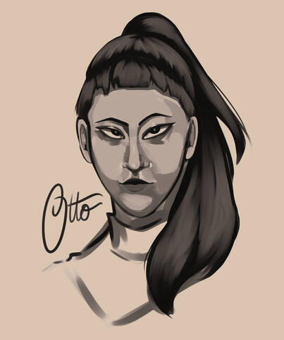 Painting B&W (Rough)